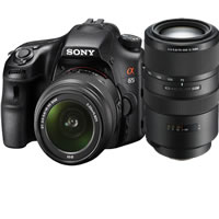 SonyA65V w/ 16-50mm + 70-300mm Lenses