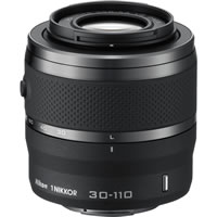 Nikon1 NIKKOR 30-110mm f/3.8-5.6 VR Black Zoom Lens