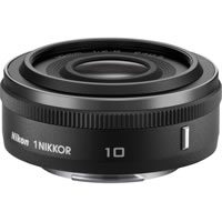 Nikon1 NIKKOR 10mm f/2.8 Black Lens