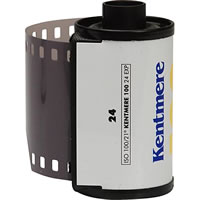 Kentmere100 135-24 B/W Film