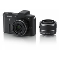 NikonNikon 1 V1 Black w/ 10mm f/2.8 & 10-30mm f/3.5-5.6 VR
