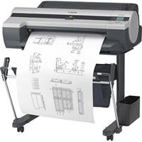 CanonimagePROGRAF iPF605 with Stand Large Format Printer