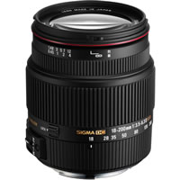 SigmaAF 18-200mm f3.5-6.3 DC OS II HSM Zoom Lens for Canon