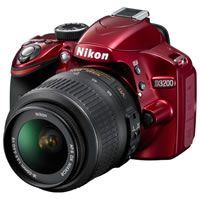 NikonD3200 Body Red