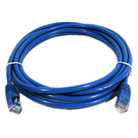 TechCraft10' CAT6 Network Cable - Blue