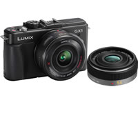 PanasonicLumix DMC-GX1 Black Body w/ 14mm f/2.5 Lens