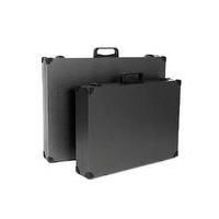 Archival MethodsTransport Case 20-1/4x24-1/4x3 Plastic w/Steel Corners, Foam Lined w/Retractable Handle & 4 Straps