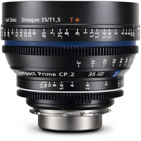 Zeiss IkonCP.2  T* 35mm f/1.5 EF, Feet Super Speed Compact Prime CP.2 (feet)