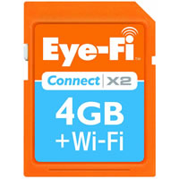 Eye-Fi4GB Connect X2 Card Class 6