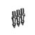 BenroStainless Steel Spiked Feet (Set of 3) SPFT-1