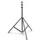 Studio Lighting System Medium Light Stand  Black 4-Section,  Max 10FT