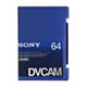 PDV-64N 64 Min. Pro DVCAM Large Cassette (Non-Chip)
