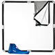 Skylite Rapid Large Standard Kit with Silver/White Panels 2m x 2m