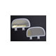 WhaleTail Reporter Silver Flaps Chrome