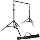Photoflex Pro Duty Backdrop Support Kit includes 2 Stands,
