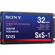 Sony SBS-32G1A SxS-1 Media 32GB for XDCAM EX