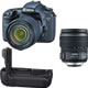 EOS 7D w/ EF-S 15-85mm IS w/ BG-E7 Grip