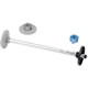 Roll Holder Set RH2-25 (2" or 3" Core with Supplied Adapter)
