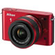 Nikon 1 J1 Red w/ 10-30mm VR