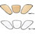 LastoliteTriflector Mk II Set of Three Gold/White Panels&nbsp;2