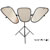 LastoliteTriflector Mark II Sunfire/Silver Panels and Stand Kit&nbsp;2