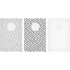 Lee Filters 100x150mm Net Set Resin Drop In Filter Set Includes Black Net 1, Black Net 2, and White Net