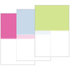Lee Filters 100x150mm Pale Tint Graduated Resin Drop In Filter Set Includes Pink 1, Cyan 2, and Green 2