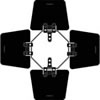 Lowel 4-Way Clip-On Barndoor