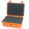 Pelican 1500 Case Orange w/Foam