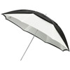Westcott 45" Optical White Satin with Removable Blk Cover 8mm Shaft