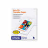 Epson 8.5"x11" Iron-On Cool Peel Transfer Paper 10 Pk