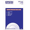 Epson 8.5"x11" Premium Semi-Gloss Photo Paper 250gsm - 20 Sheets