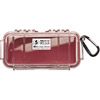 Pelican 1030 Micro Case Red/Clear