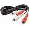 Cables 6' RCA Audio Cord. 2 RCA On Each End. M/M - Techcraft