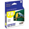 Epson T078420-S Yellow Ink Claria Hi-Definition Cartridge for R280, R380, RX580, RX595, RX680, Art