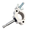 Kupo KCP-836 Half Coupler with Stud - Silver