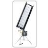 Kino Flo 4ft 4Bank System, Univ 120U, Louver 90°, Ballast, Mounting Plate, 25ft Head Extension