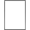 Framatic 5" x 7" Fineline Black Aluminum Frame with no mat