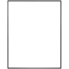Framatic 11" x 14" Fineline Black Aluminum Frame with no mat