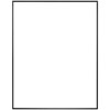 Framatic 12" x 16" Fineline Black Aluminum Frame with no mat