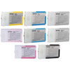 Epson Stylus 4880 Color Ink Set 2007 8 Carts with Photo Black 110ml