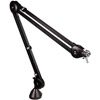Rode Microphones Studio Arm (Comes with desk clamp and permanent install adaptor) - Black