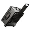 Pelican 1610 Case Black no Foam w/Retractable Handle & Wheels