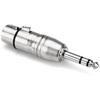 HOSA XLR F to 1/4" TRS (m) Adapter
