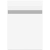 Crystal Clear Bags 11 7/8" x 16" Protective Closure Bag 100 Pack