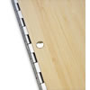 Pina Zangaro Bamboo 8.5x11 Portrait Screwpost Binder / Natural