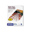 Epson 8"x10" Premium Presentation Paper Matte Borderless 50 Sheets