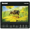 Marshall Electronics 5" On Camera Monitor with HDMI Input (only) , Sun Shade with Peaking and False Color DV Plate