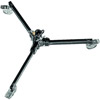 Manfrotto Roller Stand 297BBASE Black Large Brake Base With Leveling Leg