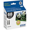 Epson T068120-D2 Dual Black Ink High-Capacity